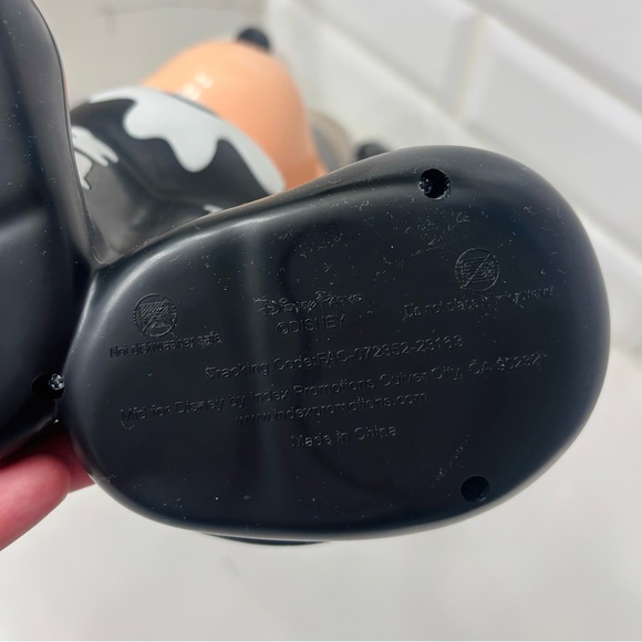 Disney Parks Halloween Mickey Mouse Skeleton Glow-Up Light Up Popcorn Bucket - Picture 3 of 6